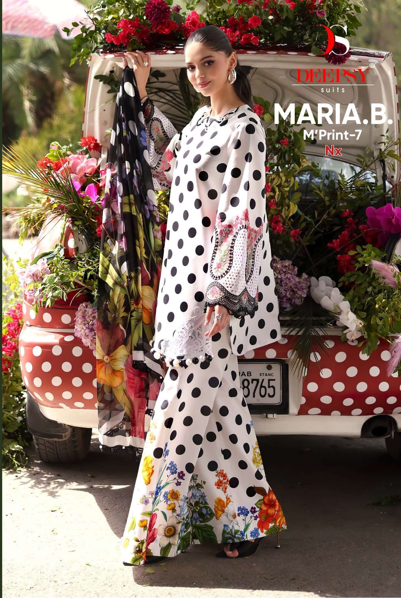 MARIA B. M PRINT - 7 NX BY DEEPSY SUITS